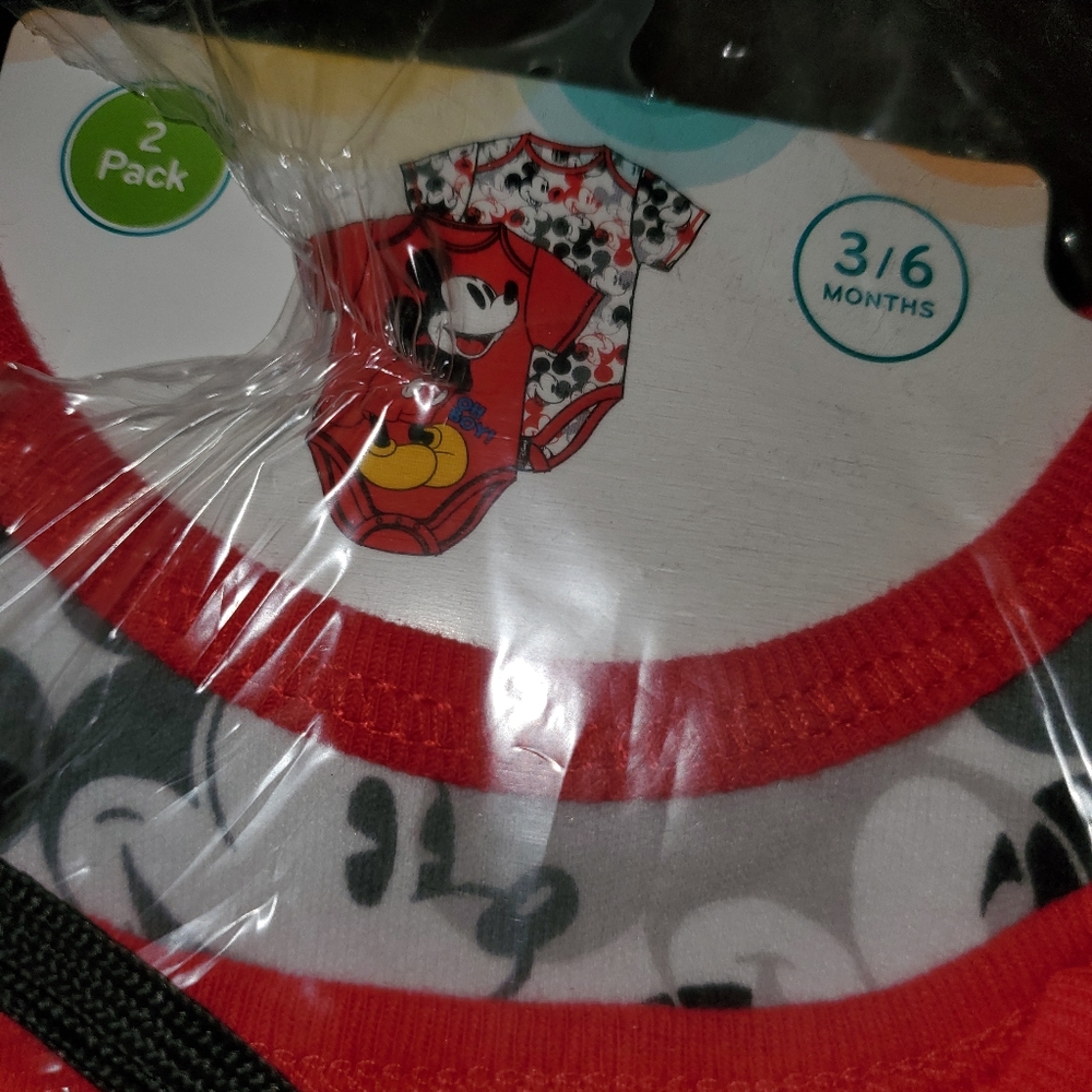 NWT Disney onesie set of 2.